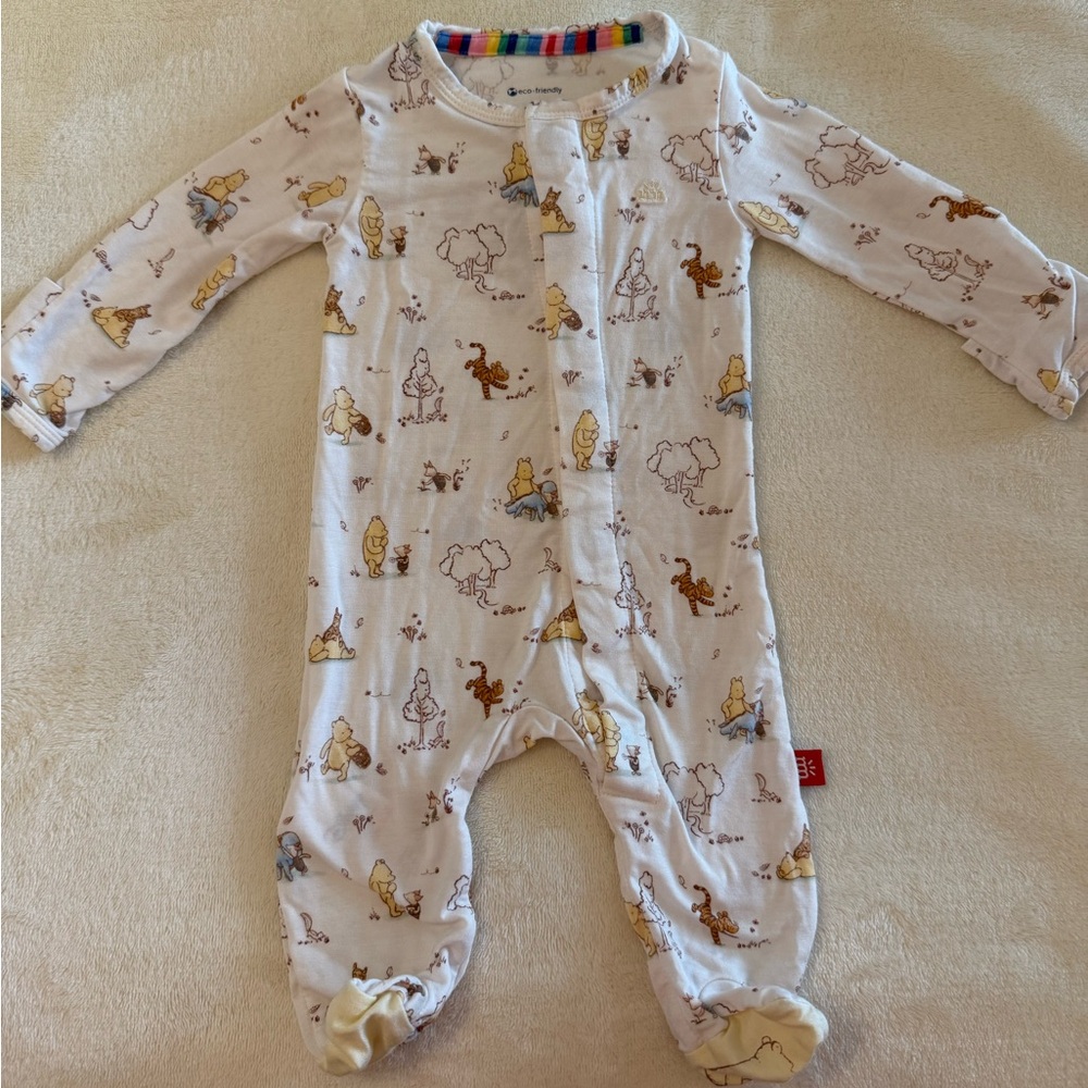 Magnetic Me Modal Footie - Winnie the Pooh! - Newborn